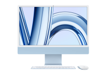 iMac 24" 4.5K Apple M3 8-core CPU 10-core GPU 8GB 512GB GBE Blue