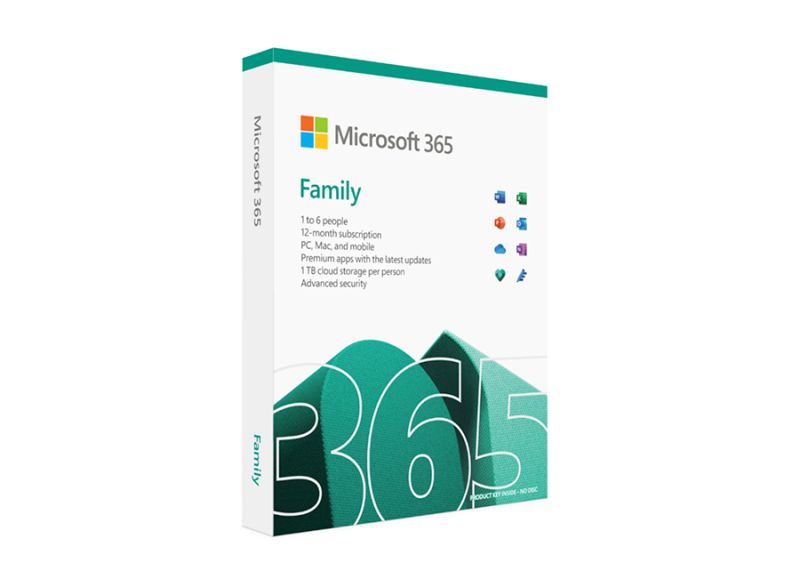 
                                                                                    Office 365 Family                                        