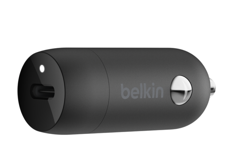 
                                                                                    Belkin BoostCharge 20W USB-C PD Car Charger                                        