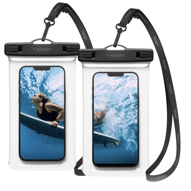 
                                                                                    Spigen Aqua Shield WaterProof Case A601 2 Pack, crystal clear                                        