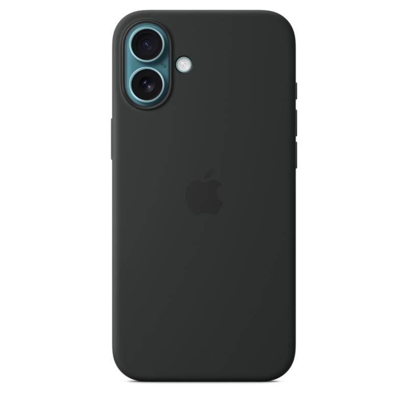 
                                                                                    iPhone 16 Plus Silicone Case with MagSafe - Black                                        