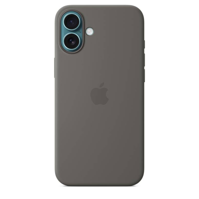 
                                                                                    iPhone 16 Plus Silicone Case with MagSafe - Stone Gray                                        