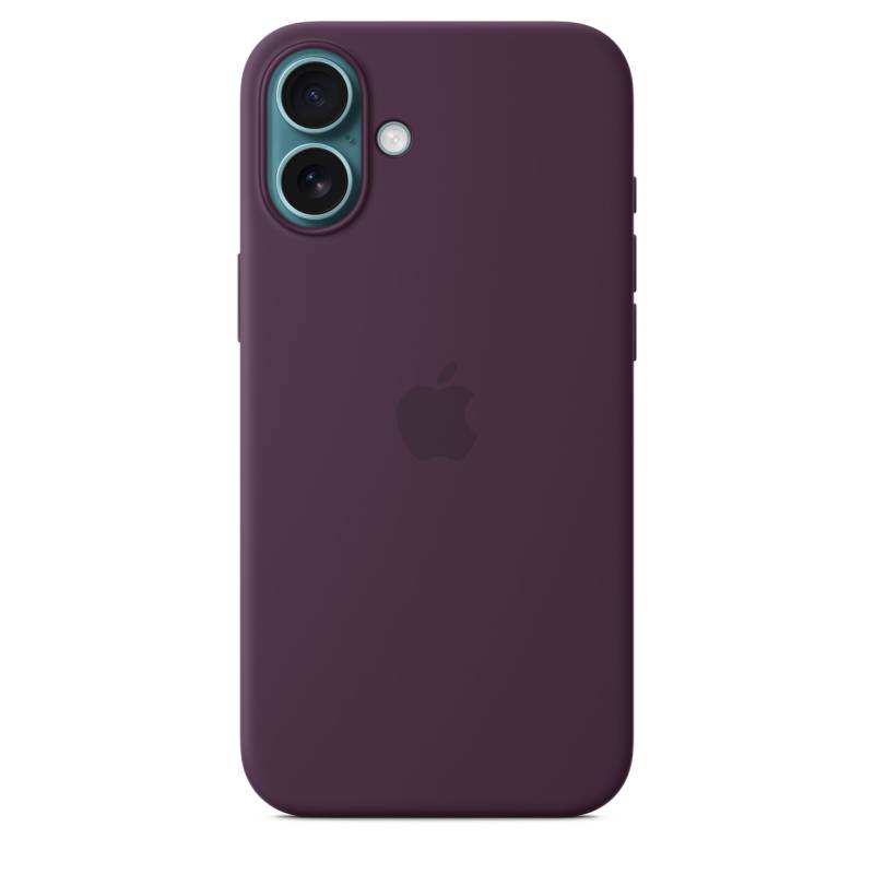 
                                                                                    iPhone 16 Plus Silicone Case with MagSafe - Plum                                        