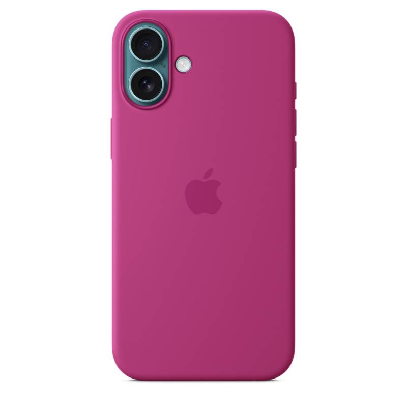 
                                                                                    iPhone 16 Plus Silicone Case with MagSafe - Fuchsia                                        