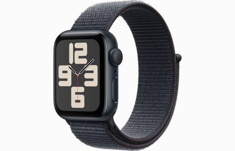 
                                                                                    Apple Watch SE GPS 40mm Midnight Aluminium Case with Ink Sport Loop                                        