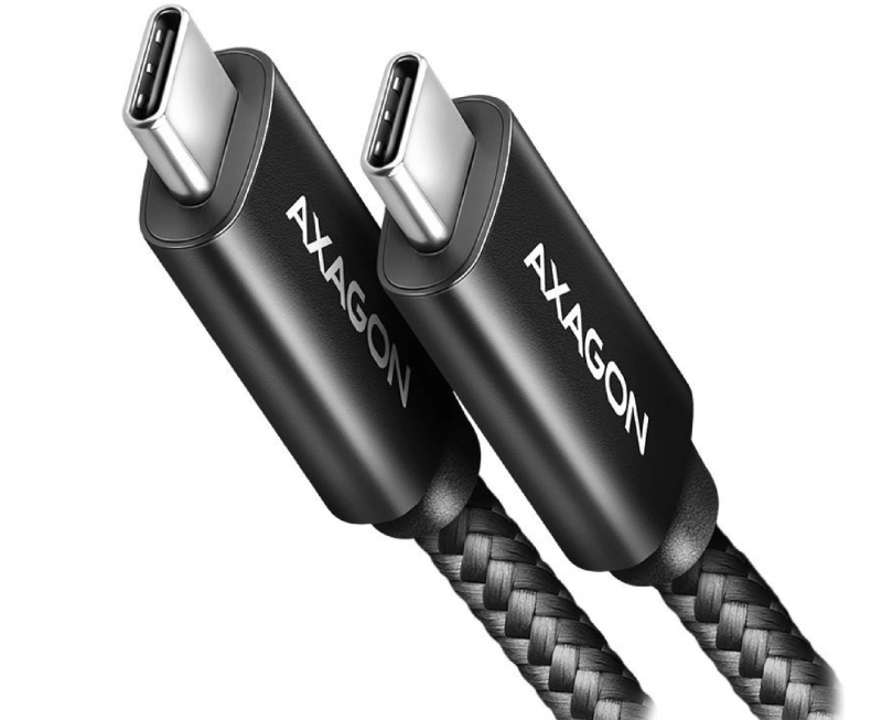 
                                                                                    Axagon USB-C USB-C, 2m, čierny                                        