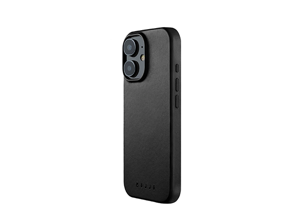 
                                                                                    MUJJO Full Leather Case for iPhone 16 Black                                        