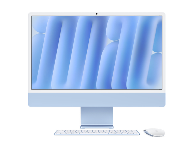 
                                                                                    iMac 24" 4.5K Apple M4 8-core CPU 8-core GPU 16GB 256GB Modrý                                        