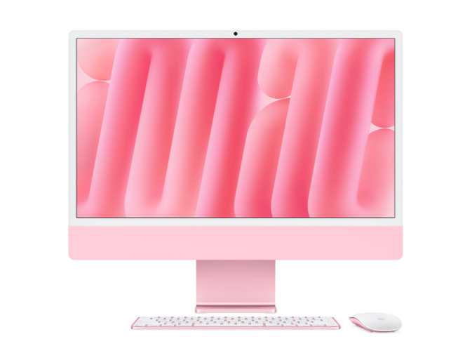 
                                                                                    iMac 24" 4.5K Apple M4 8-core CPU 8-core GPU 16GB 256GB Ružový                                        