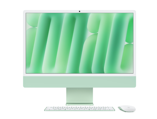 
                                                                                    iMac 24" 4.5K Apple M4 8-core CPU 8-core GPU 16GB 256GB Zelený                                        