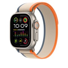 Apple Watch 49mm Orange/Beige Trail Loop - S/M