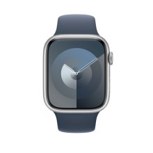 Apple Watch 45mm Storm Blue Sport Band - S/M