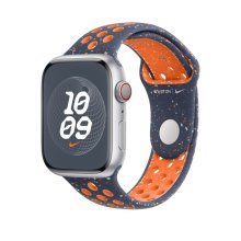 Apple Watch 45mm Blue Flame Nike Sport Band - S/M