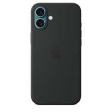 iPhone 16 Plus Silicone Case with MagSafe - Black