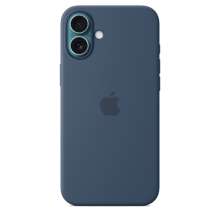 iPhone 16 Plus Silicone Case with MagSafe - Denim