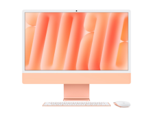 iMac 24" 4.5K Apple M4 8-core CPU 8-core GPU 16GB 256GB Oranžový