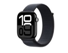 Apple Watch Series 10 GPS 46mm Jet Black Aluminium Case with Ink Sport Loop